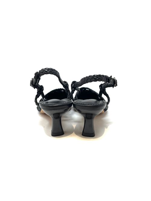 Slingback donna intrecciata IL LACCIO | 9110SOFTNERO